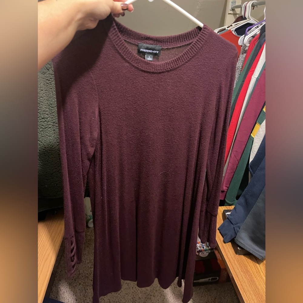 Light Sweater Dress